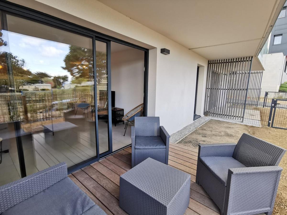 Les Ganivelles Apartment Donville les Bains Bagian luar foto