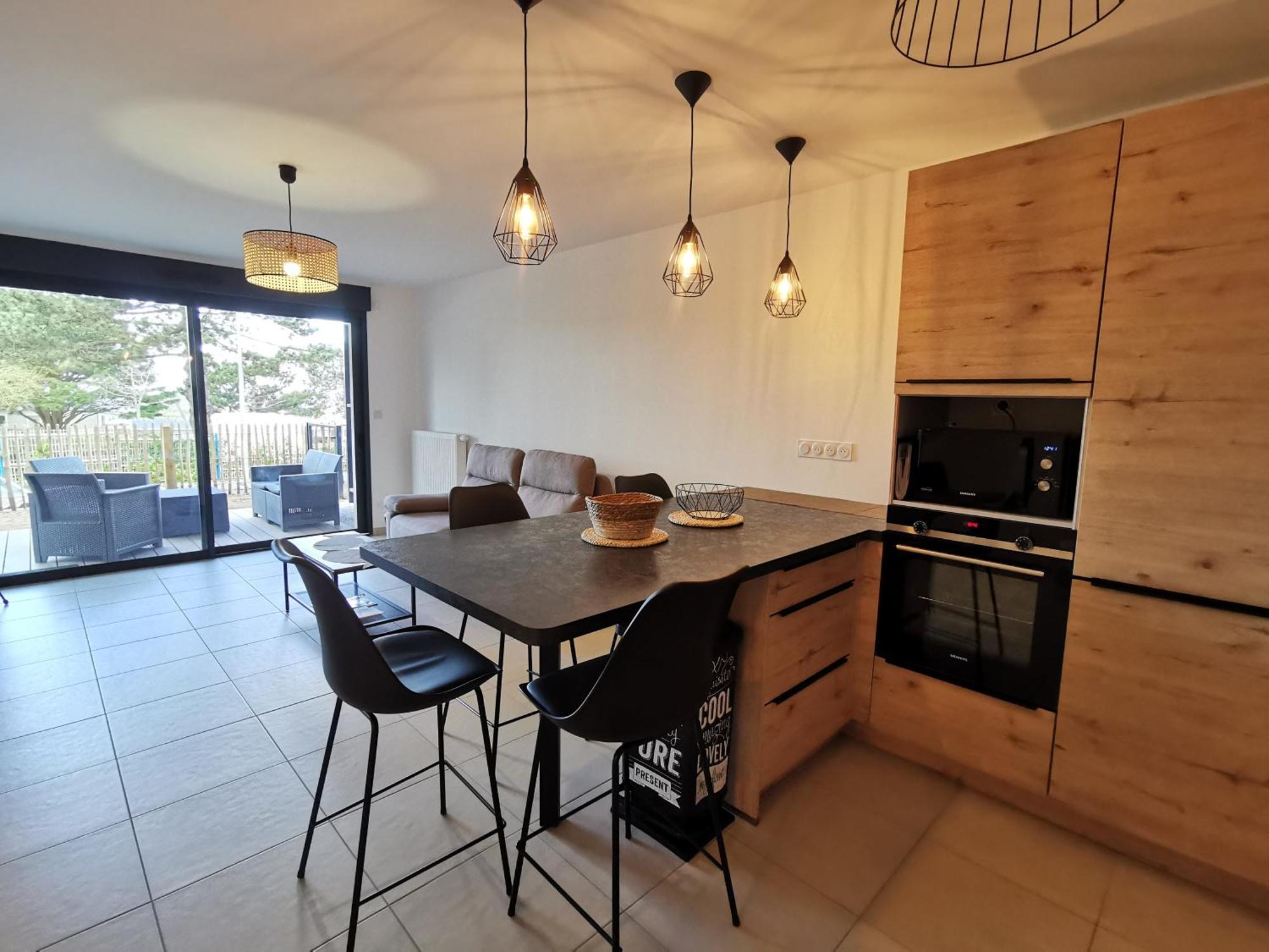 Les Ganivelles Apartment Donville les Bains Bagian luar foto