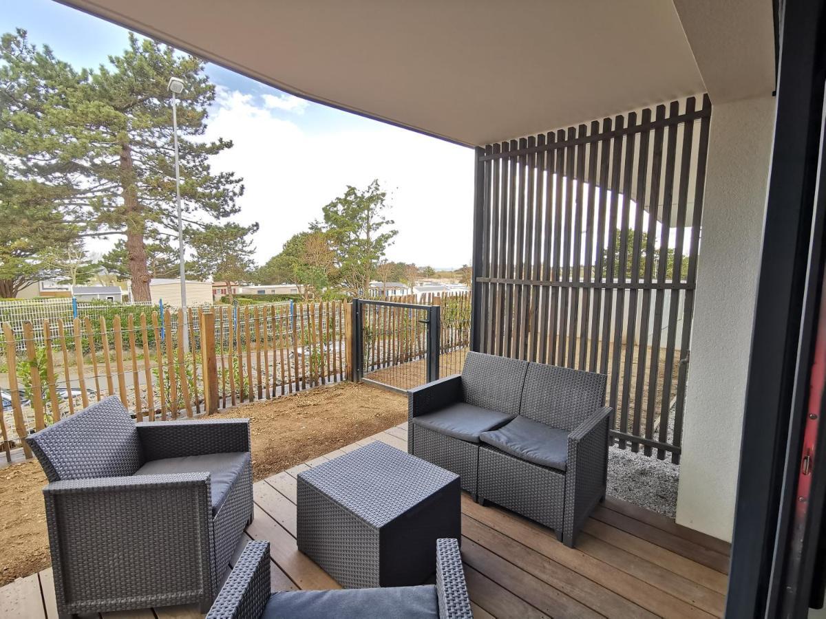 Les Ganivelles Apartment Donville les Bains Bagian luar foto